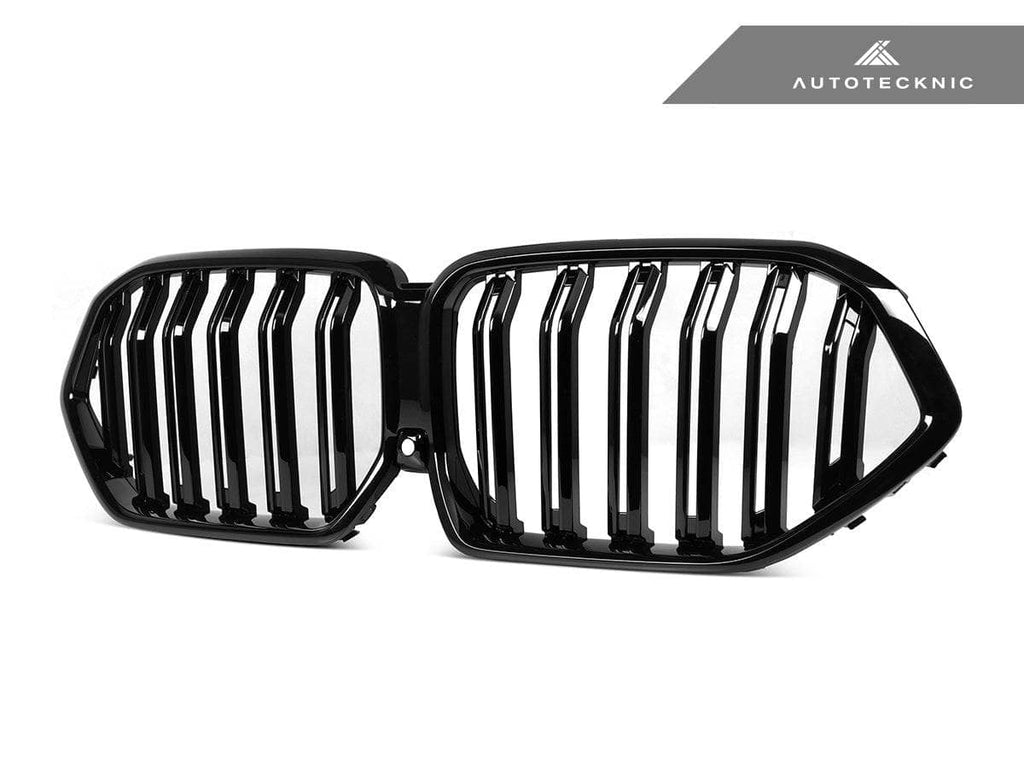 AutoTecknic Dual-Slats Gloss Black Front Grille - BMW G06 X6 LCI