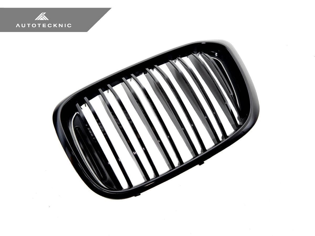 AutoTecknic Dual-Slats Gloss Black Front Grille Set - BMW G01 X3 | G02 X4 Pre-LCI