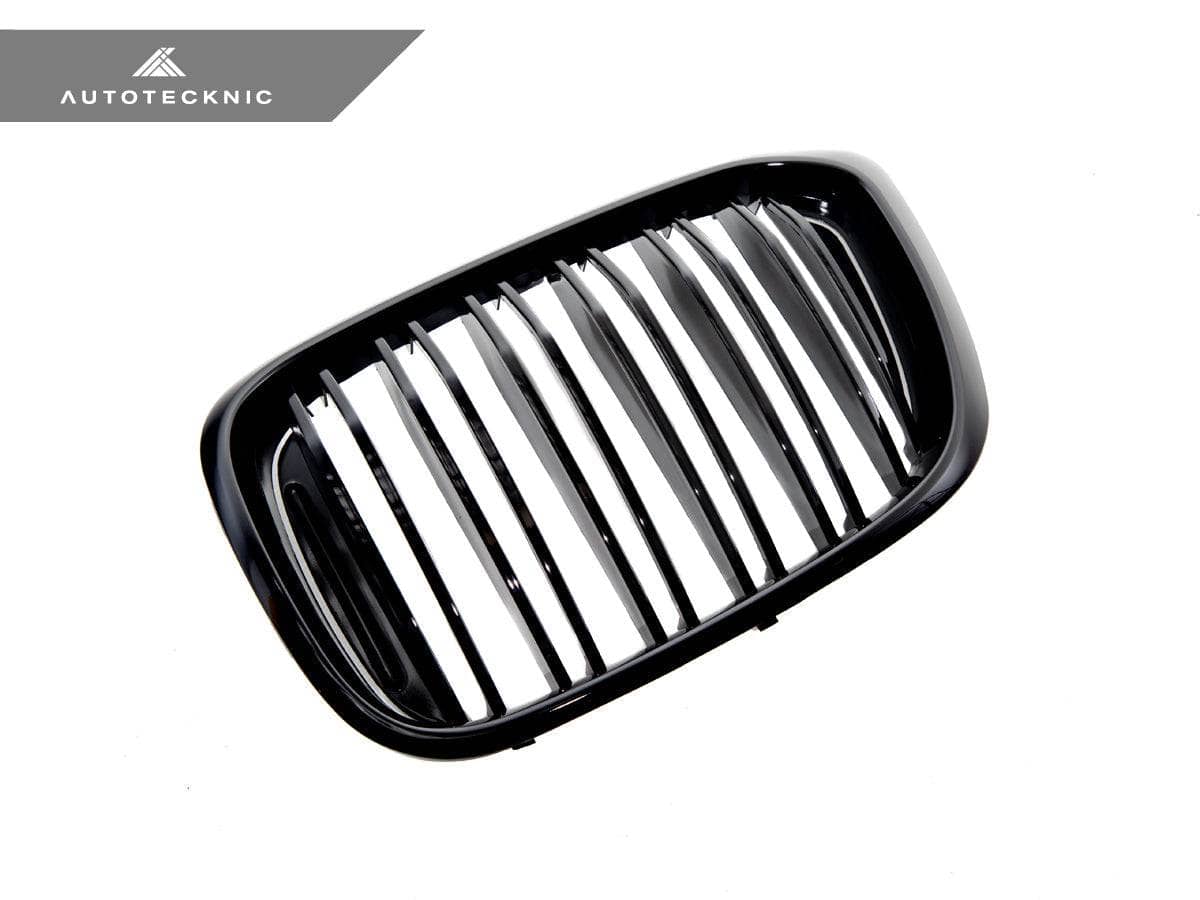 AutoTecknic Dual-Slats Gloss Black Front Grille Set - BMW G01 X3 | G02 X4 Pre-LCI