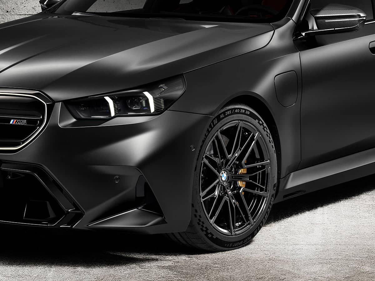 AutoTecknic Front Bumper Carbon Air Curtain Set - BMW G90/ G99 M5