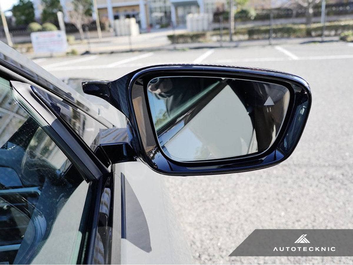 AutoTecknic G8X Style M-Inspired Version II Dry Carbon Mirror Covers - BMW G20 3-Series | G22/ G26 4-Series