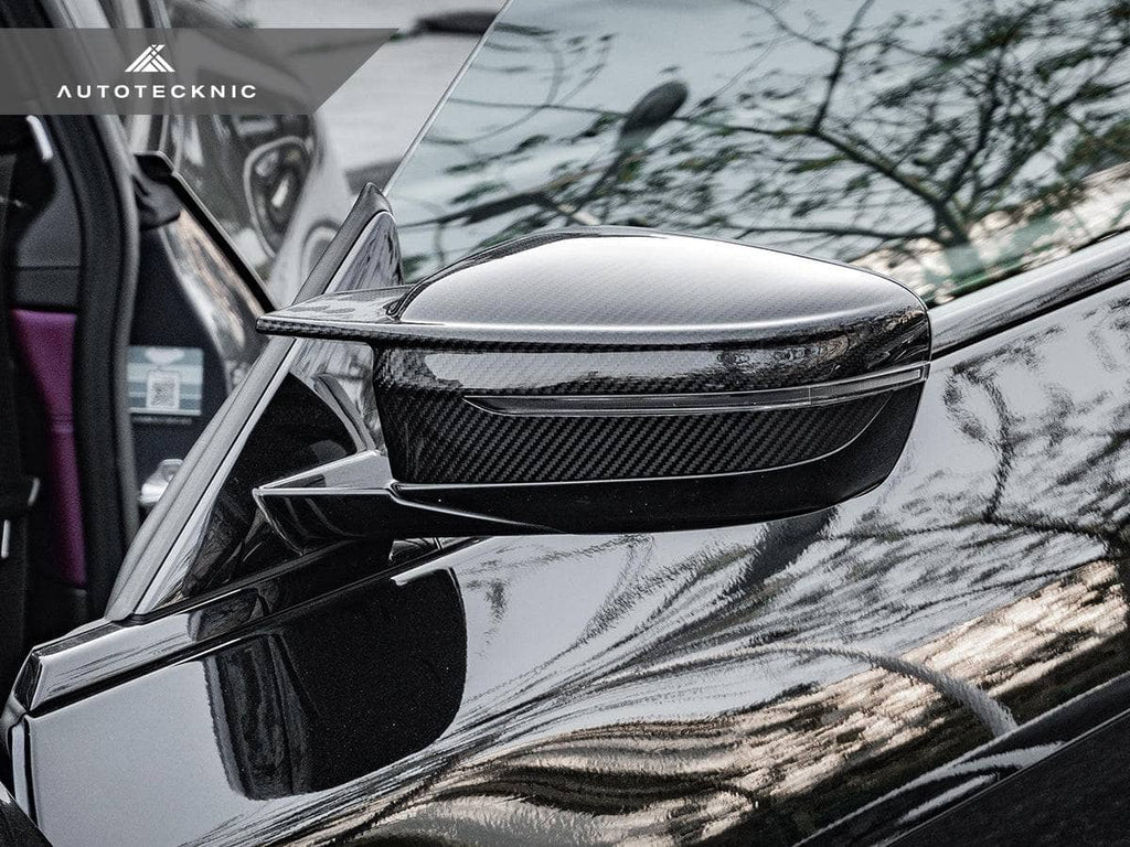 AutoTecknic G8X Style M-Inspired Version II Dry Carbon Mirror Covers - BMW G30 5-Series