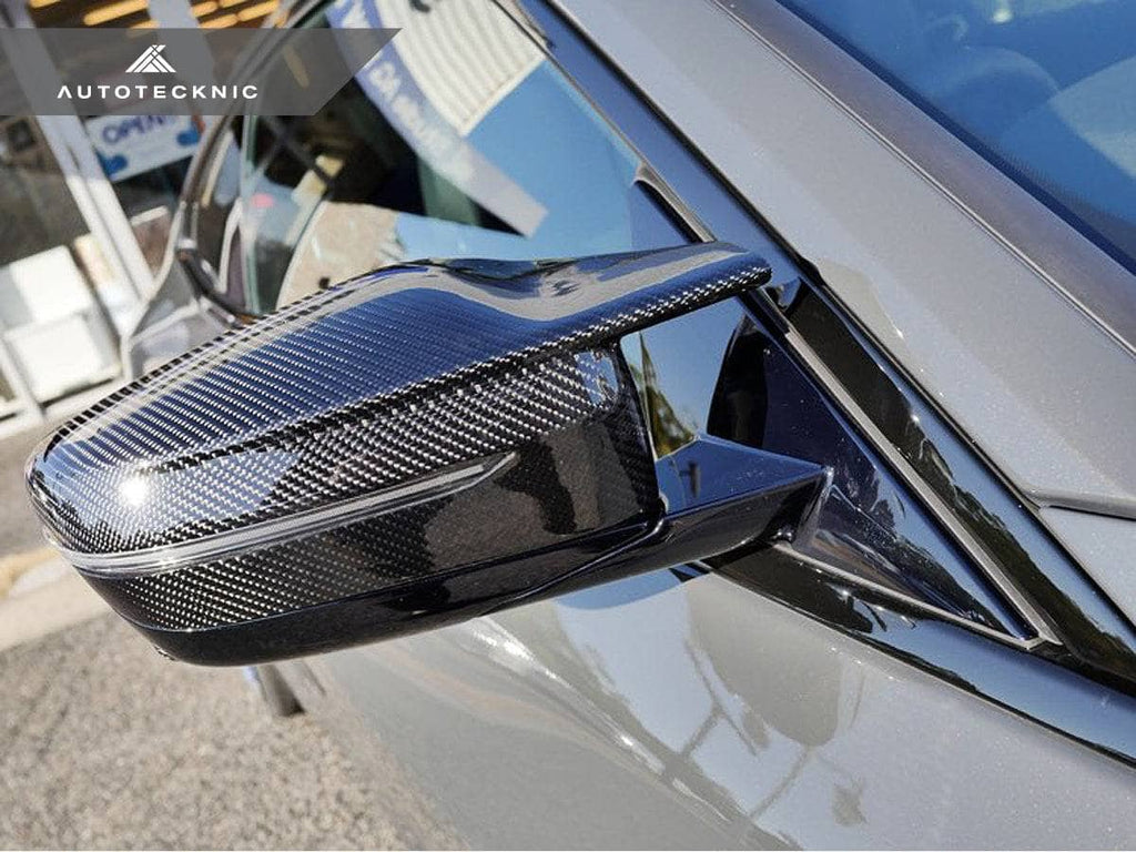 AutoTecknic G8X Style M-Inspired Version II Dry Carbon Mirror Covers - BMW G30 5-Series