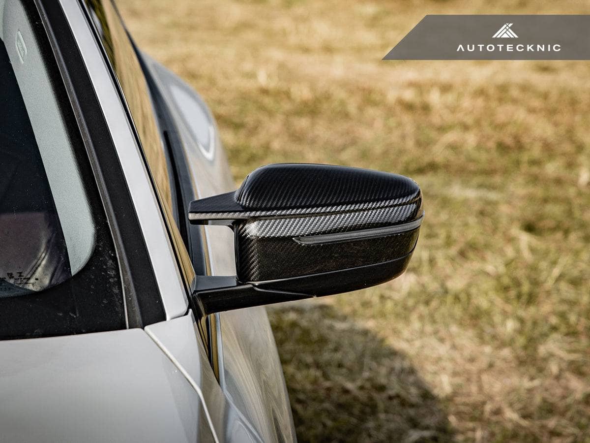 AutoTecknic G8X Style M-Inspired Version II Dry Carbon Mirror Covers - BMW G30 5-Series