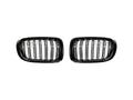 AutoTecknic Glazing Black Front Grille Set - BMW F25 X3 LCI | F26 X4 LCI