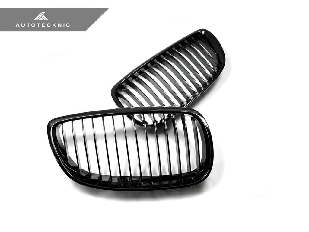 AutoTecknic Glazing Black Front Grille Set - E92/ E93 3-Series Pre-LCI (Including E9X M3)