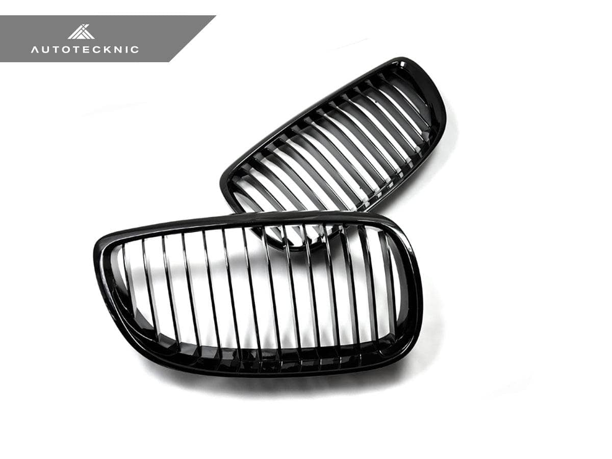 AutoTecknic Glazing Black Front Grille Set - E92/ E93 3-Series Pre-LCI (Including E9X M3)