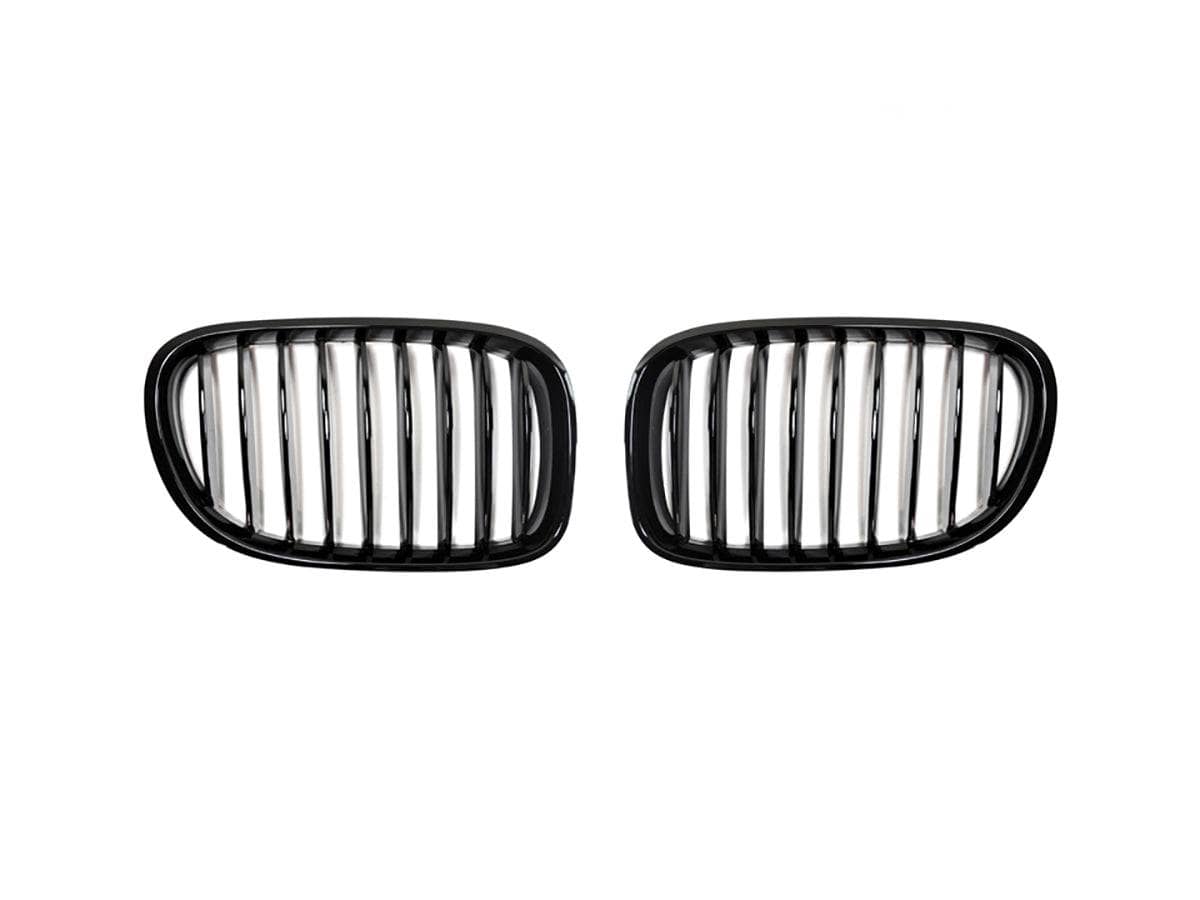 AutoTecknic Glazing Black Front Grille Set - F01/ F02 7-Series LCI