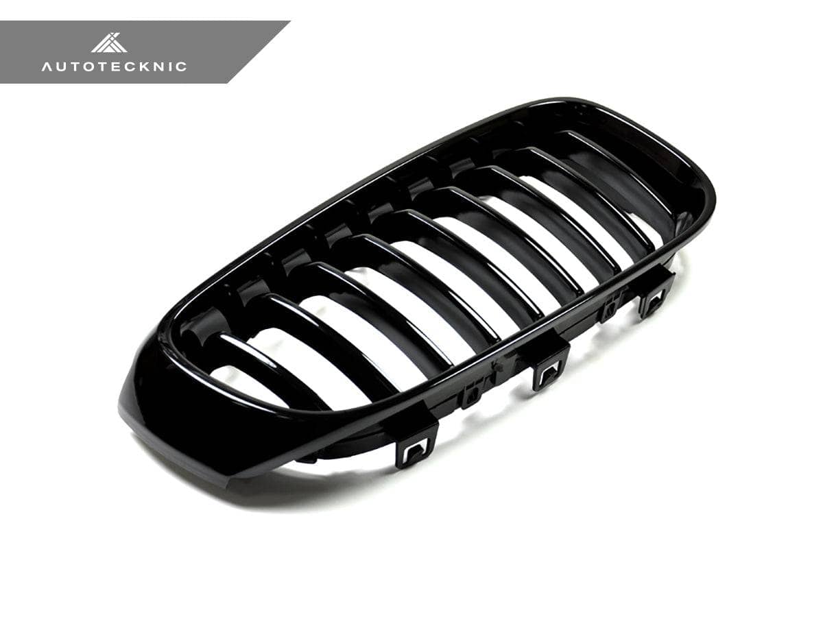 AutoTecknic Glazing Black Front Grille Set - F34 3-Series Gran Turismo