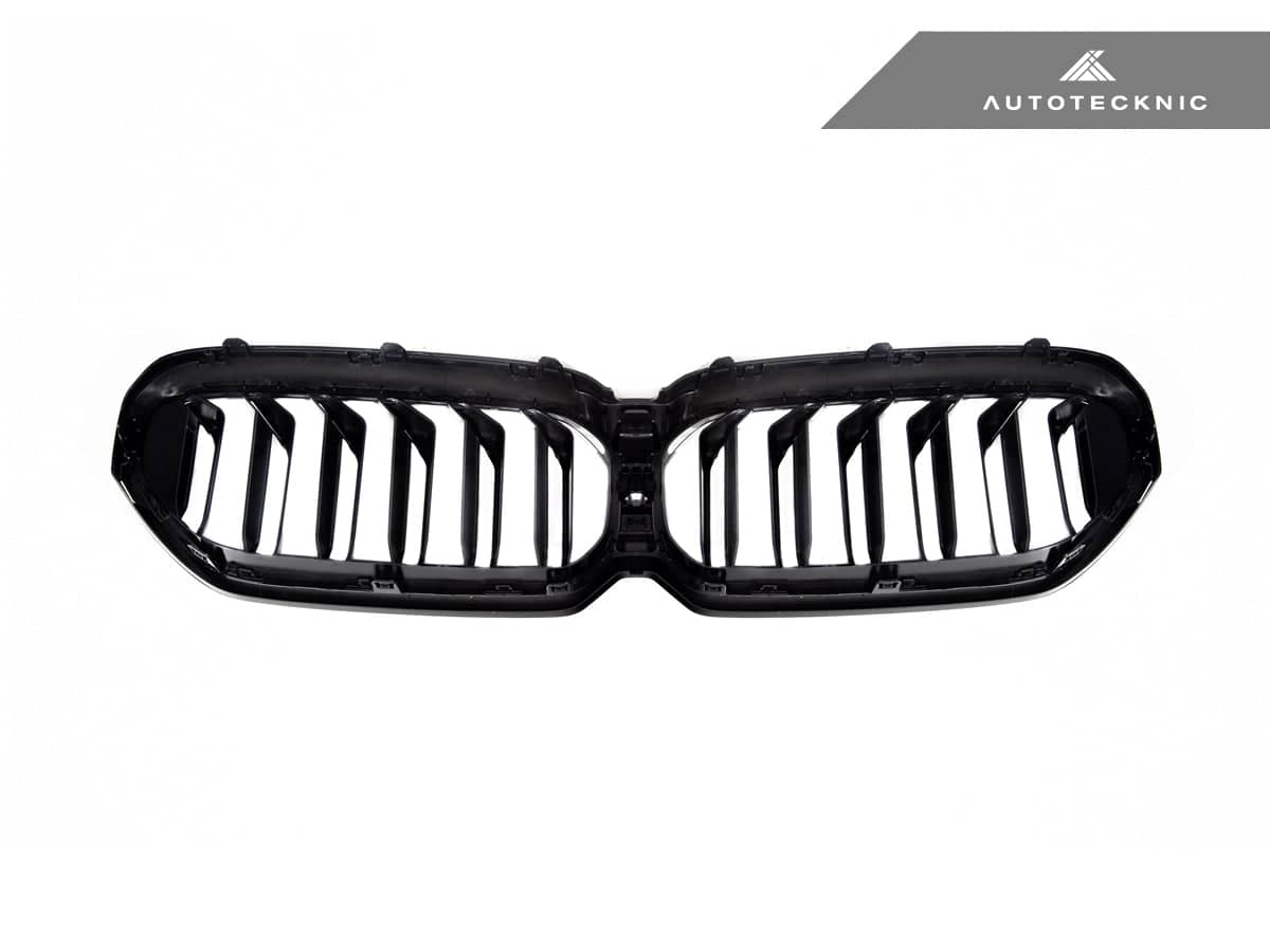 AutoTecknic Gloss Black Front Grille - BMW F90 M5 LCI | G30 5-Series LCI