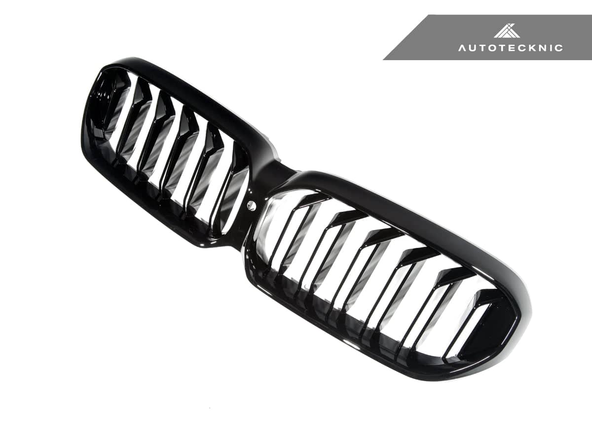 AutoTecknic Gloss Black Front Grille - BMW F90 M5 LCI | G30 5-Series LCI