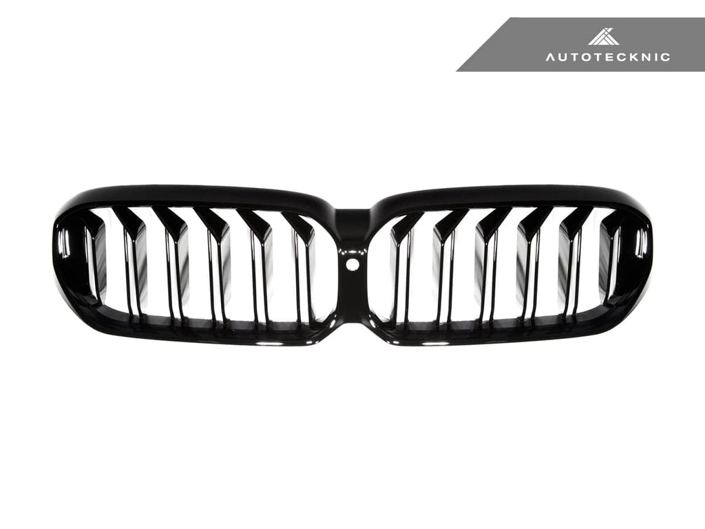 AutoTecknic Gloss Black Front Grille - BMW F90 M5 LCI | G30 5-Series LCI
