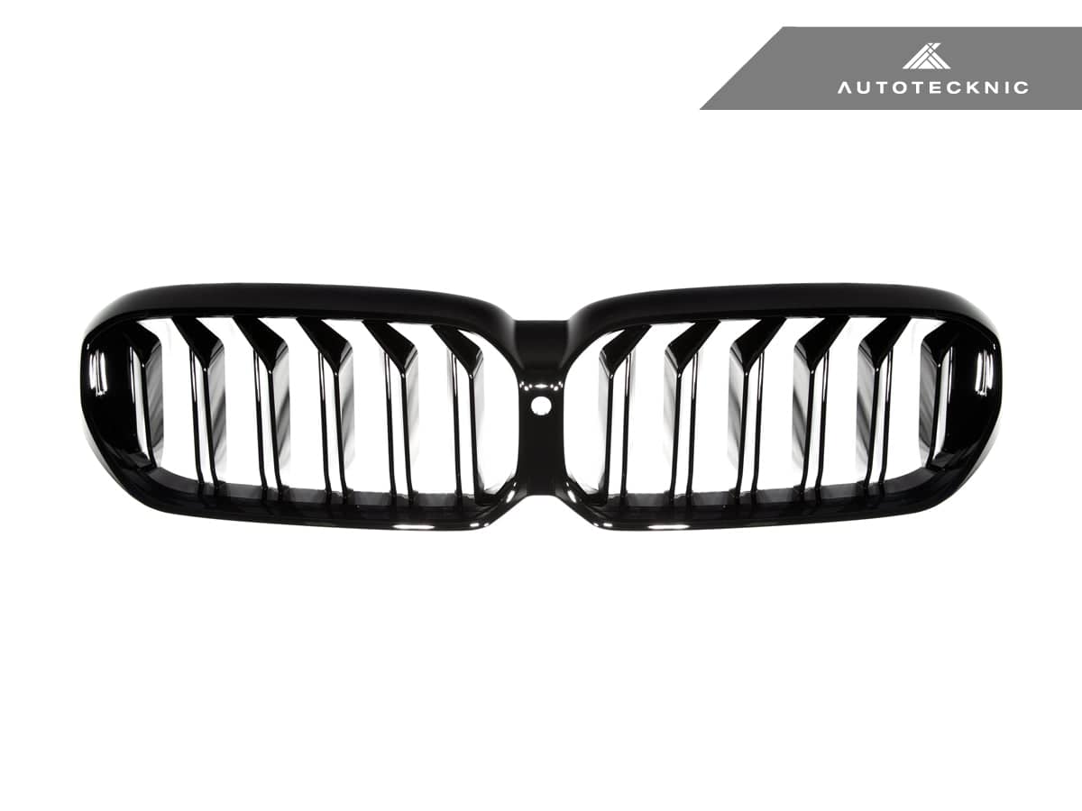 AutoTecknic Gloss Black Front Grille - BMW F90 M5 LCI | G30 5-Series LCI