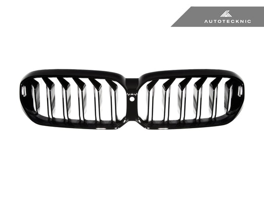 AutoTecknic Gloss Black Front Grille - BMW F90 M5 LCI | G30 5-Series LCI