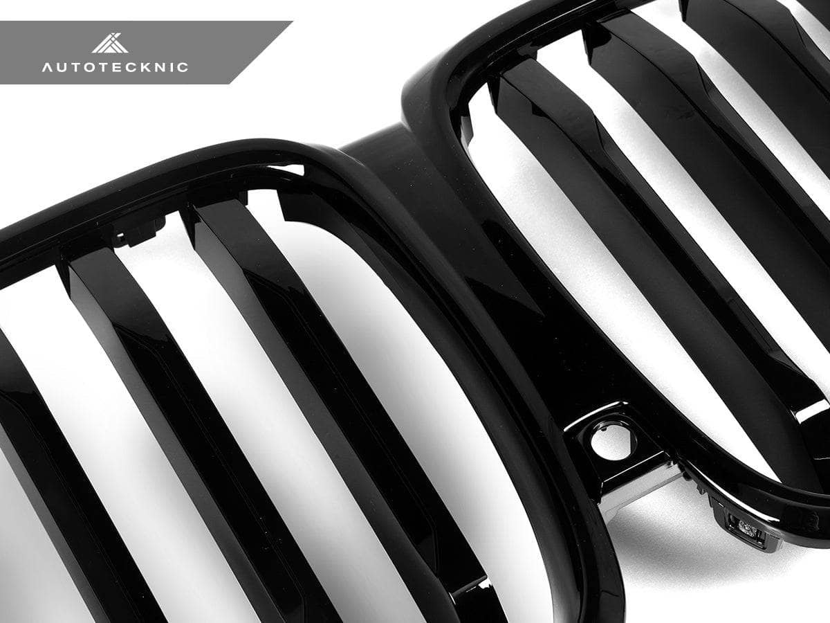 AutoTecknic Gloss Black Front Grille - BMW G05 X5 LCI