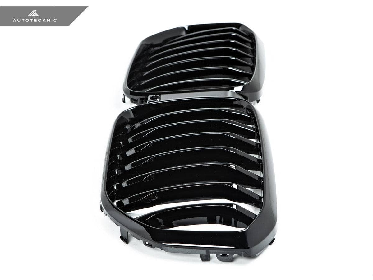 AutoTecknic Glazing Black Front Grille - BMW G05 X5 Pre-LCI