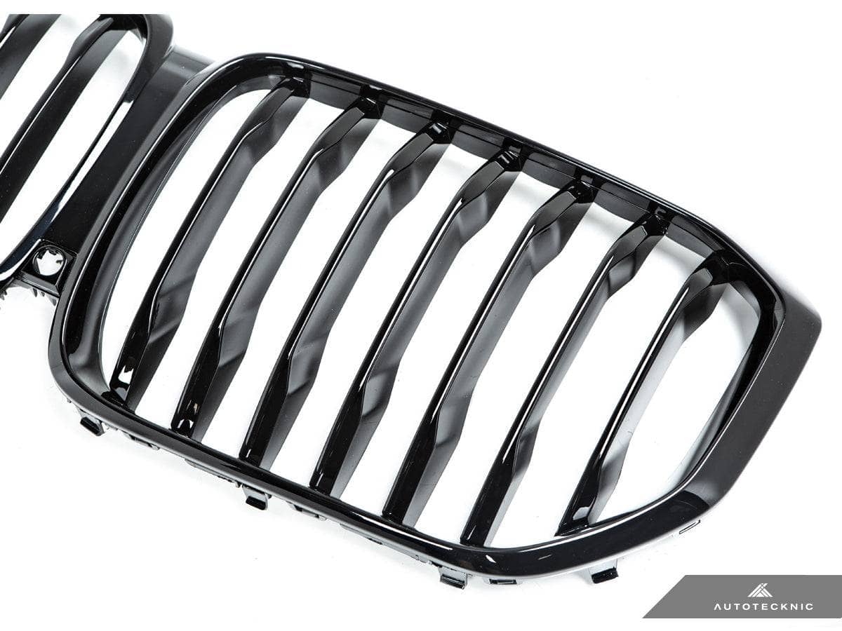 AutoTecknic Glazing Black Front Grille - BMW G05 X5 Pre-LCI