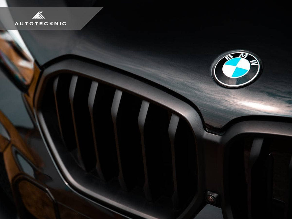 AutoTecknic Glazing Black Front Grille - BMW G06 X6 Pre-LCI