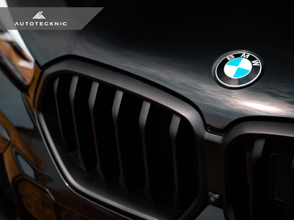 AutoTecknic Glazing Black Front Grille - BMW G06 X6 Pre-LCI
