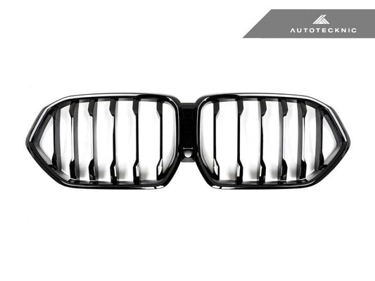 AutoTecknic Glazing Black Front Grille - BMW G06 X6 Pre-LCI