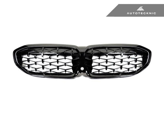 AutoTecknic Glazing Black Front Grille - BMW G20 M340I Pre-LCI