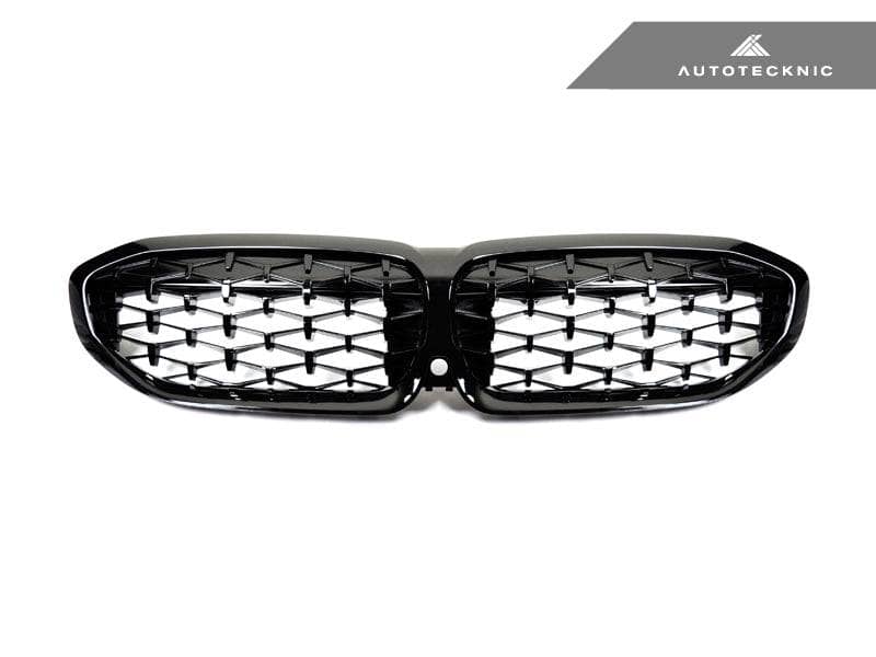 AutoTecknic Glazing Black Front Grille - BMW G20 M340I Pre-LCI
