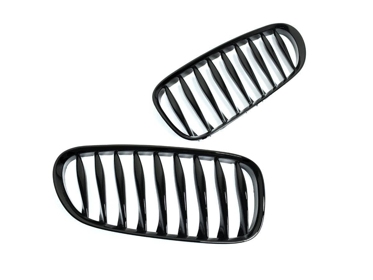 AutoTecknic Gloss Black Front Grille Set - BMW E85 Z4 / Z4M