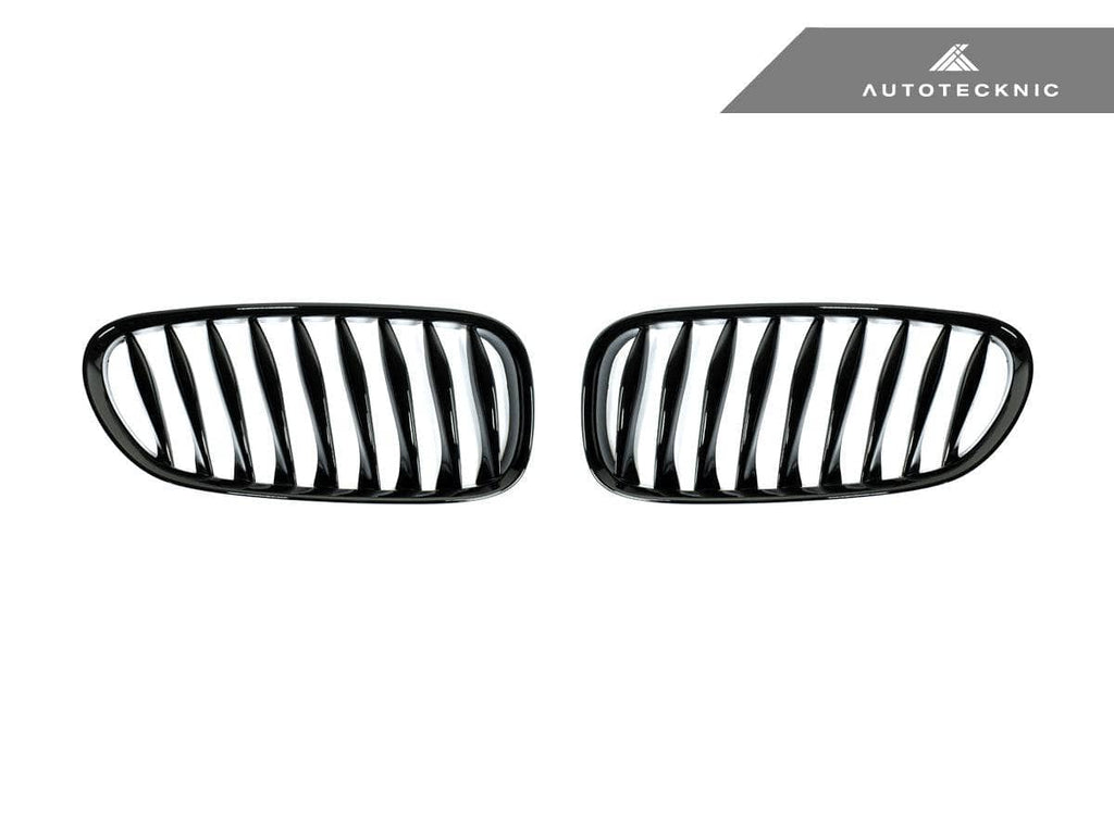 AutoTecknic Gloss Black Front Grille Set - BMW E85 Z4 / Z4M