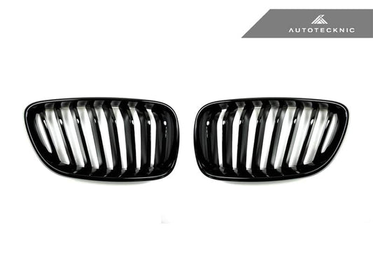 AutoTecknic Glazing Black Front Grille Set - F22 2-Series