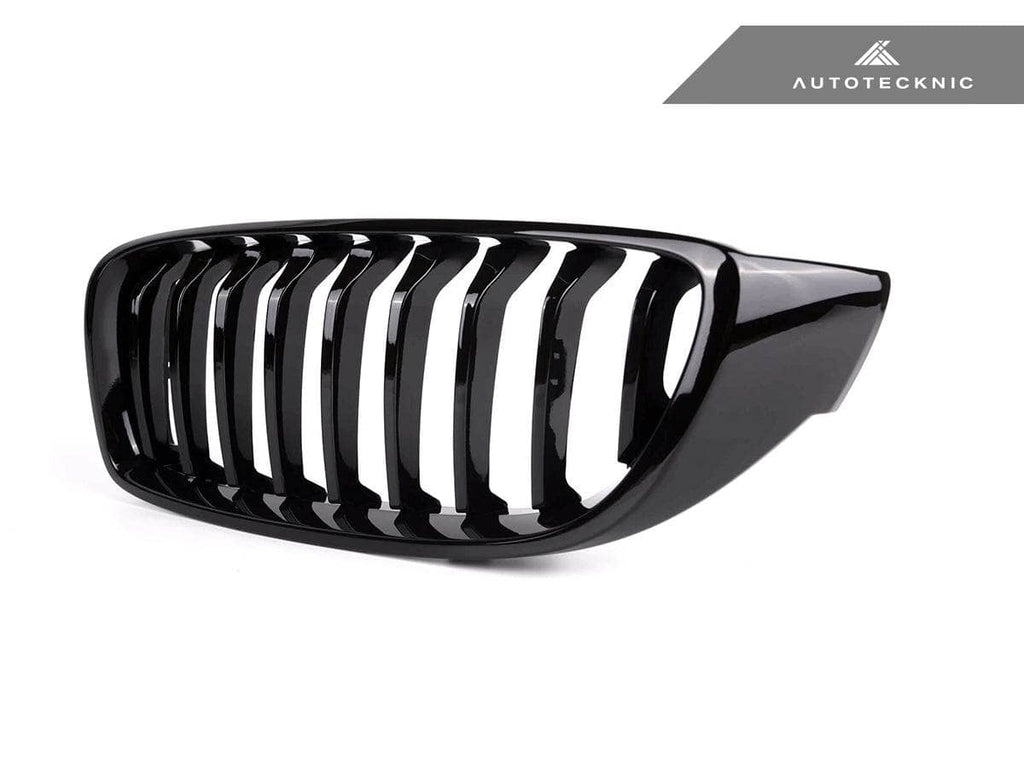 AutoTecknic Gloss Black Front Grille Set - BMW F32/ F36 4-Series
