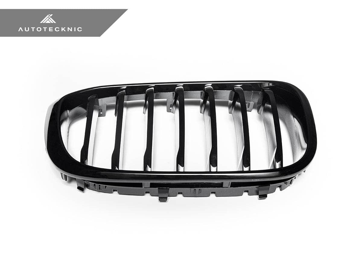 AutoTecknic Glazing Black Front Grille Set - BMW G01 X3 | G02 X4 Pre-LCI
