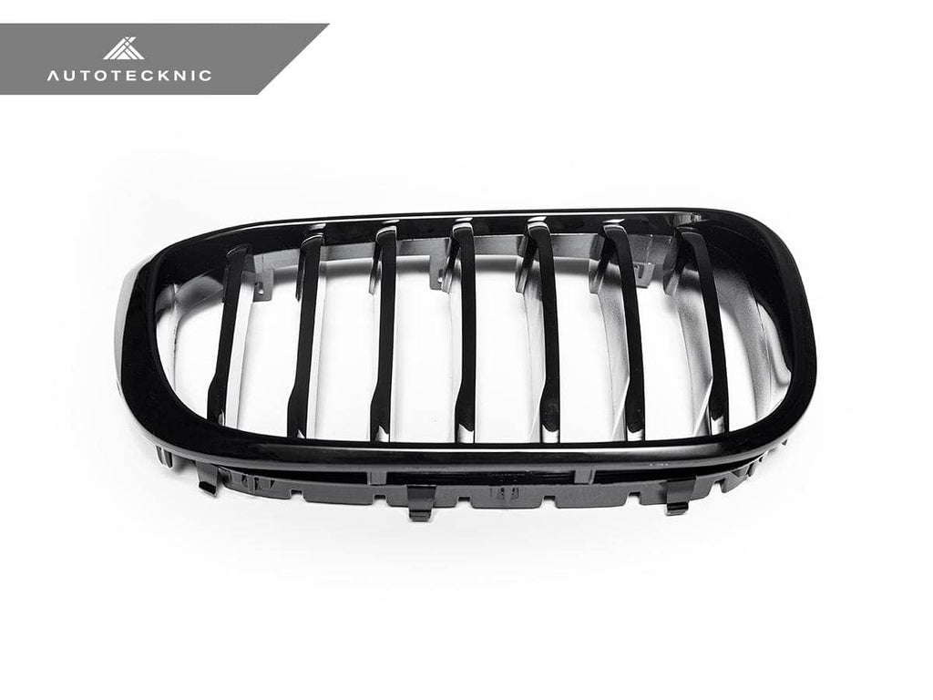 AutoTecknic Glazing Black Front Grille Set - BMW G01 X3 | G02 X4 Pre-LCI