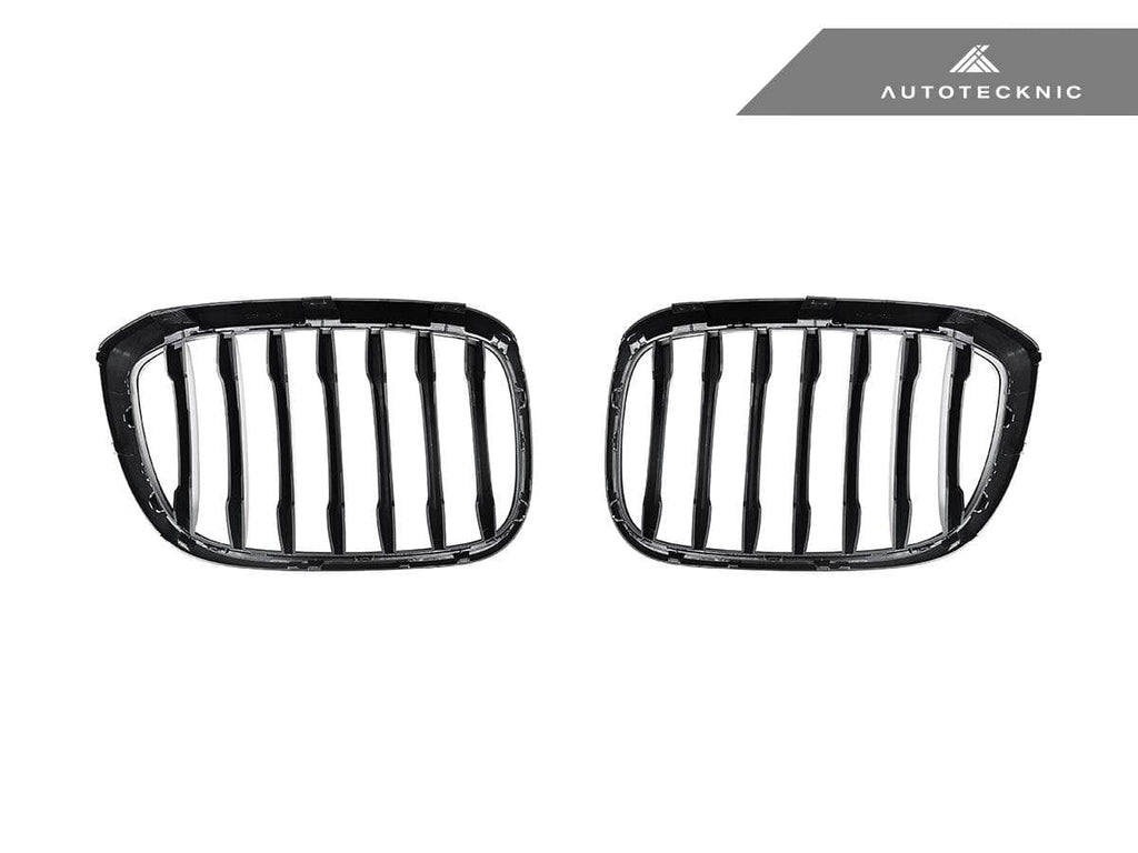 AutoTecknic Glazing Black Front Grille Set - BMW G01 X3 | G02 X4 Pre-LCI