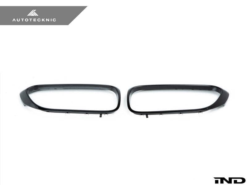 AutoTecknic Glazing Black Front Grille Surround Set - BMW F90 M5