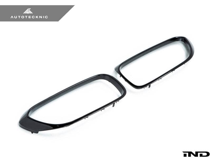AutoTecknic Glazing Black Front Grille Surround Set - BMW F90 M5