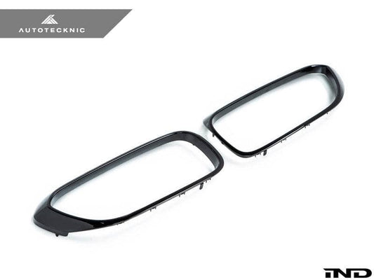 AutoTecknic Glazing Black Front Grille Surround Set - BMW F90 M5