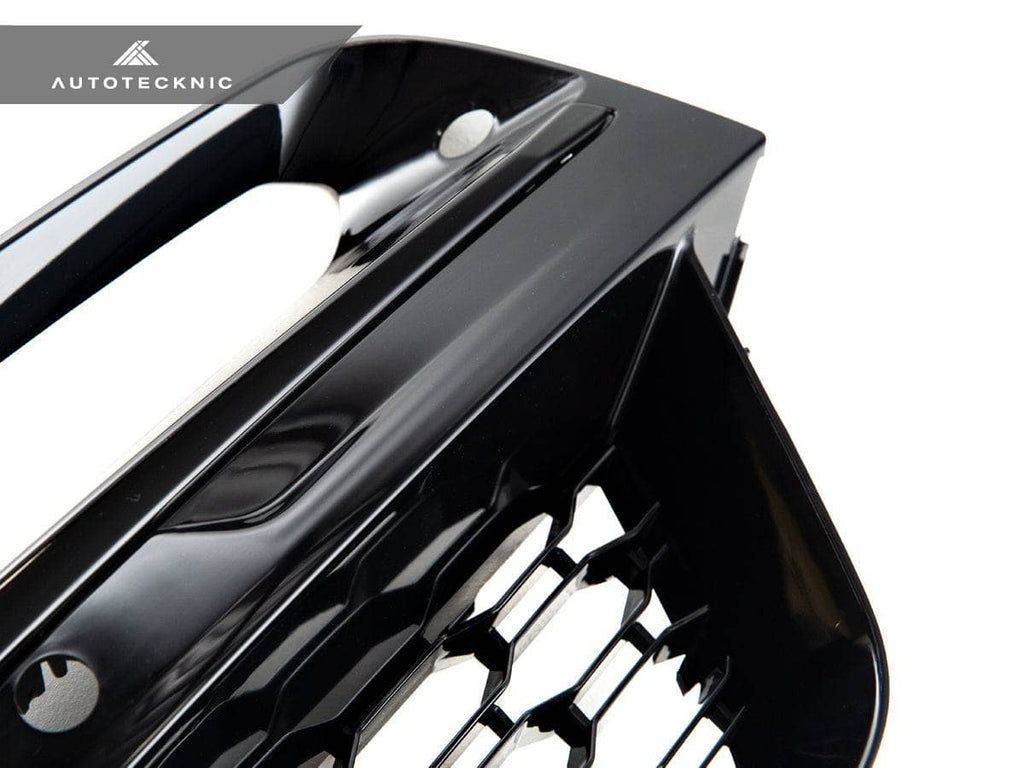 AutoTecknic Gloss Black Lower Grille Trim Set - BMW G01 X3 | G02 X4 M40I Pre-LCI