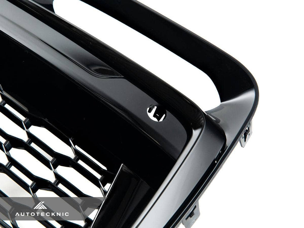 AutoTecknic Gloss Black Lower Grille Trim Set - BMW G01 X3 | G02 X4 M40I Pre-LCI