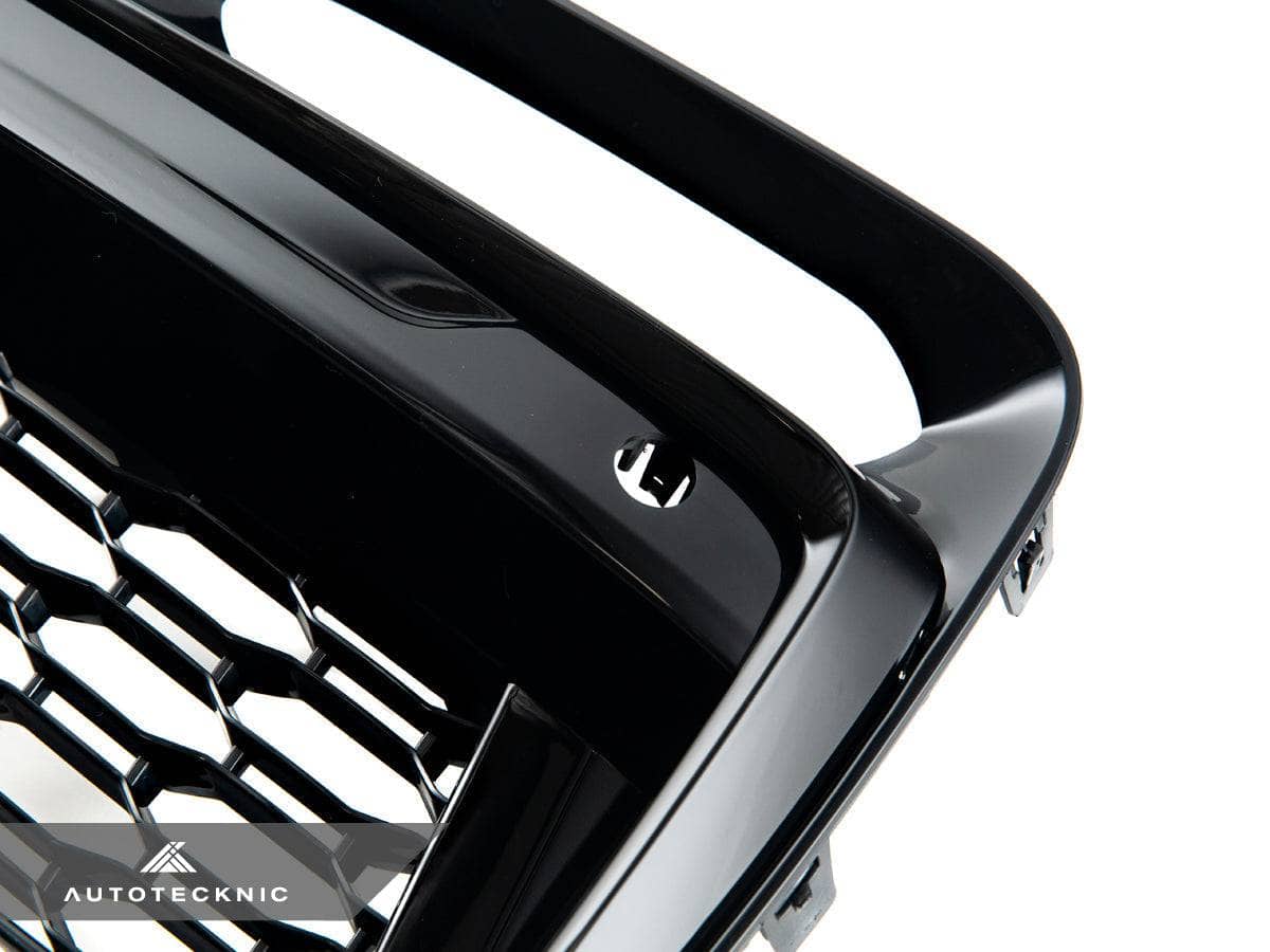 AutoTecknic Gloss Black Lower Grille Trim Set - BMW G01 X3 | G02 X4 M40I Pre-LCI