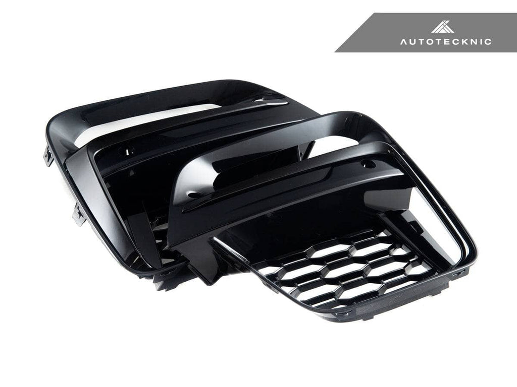 AutoTecknic Gloss Black Lower Grille Trim Set - BMW G01 X3 | G02 X4 M40I Pre-LCI