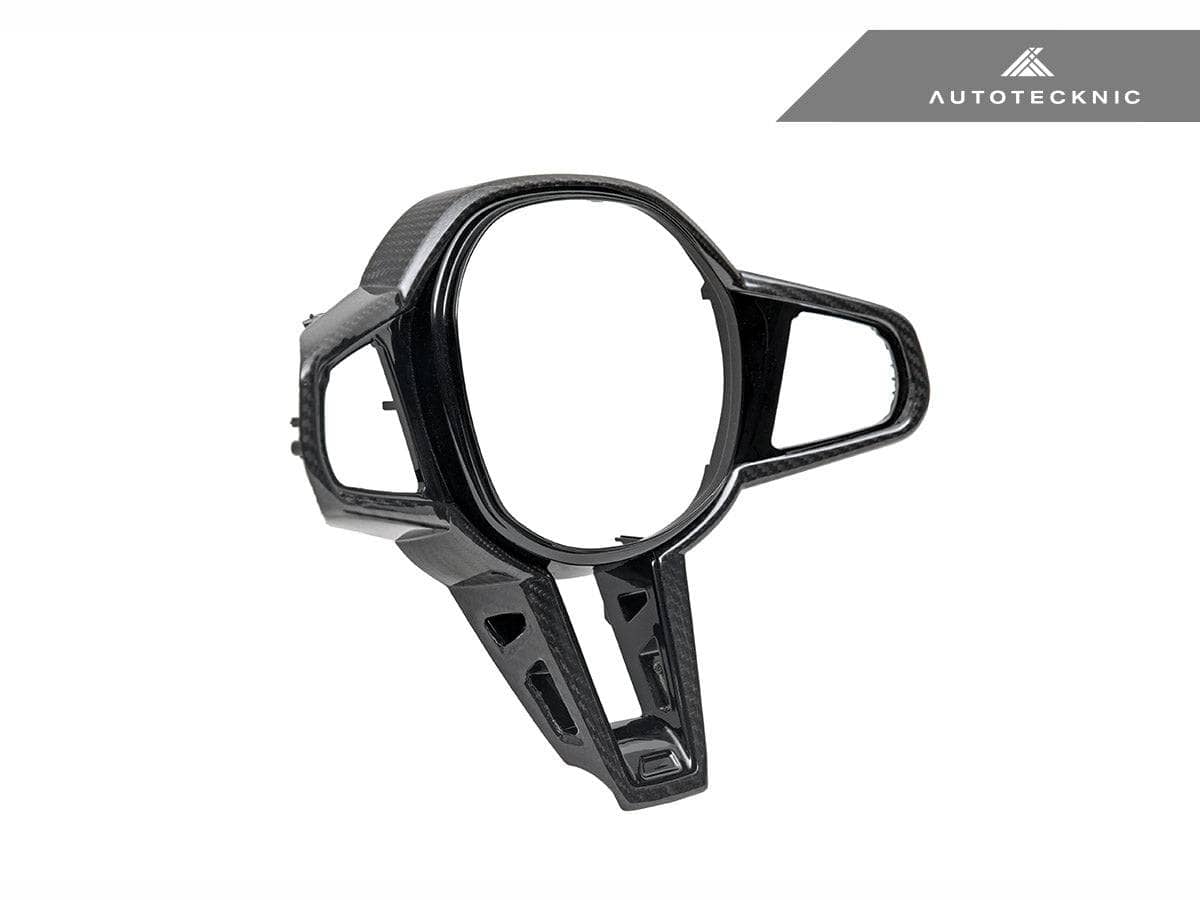 AutoTecknic LCI Carbon Steering Wheel Trim - BMW G42 2-Series 2025-Up
