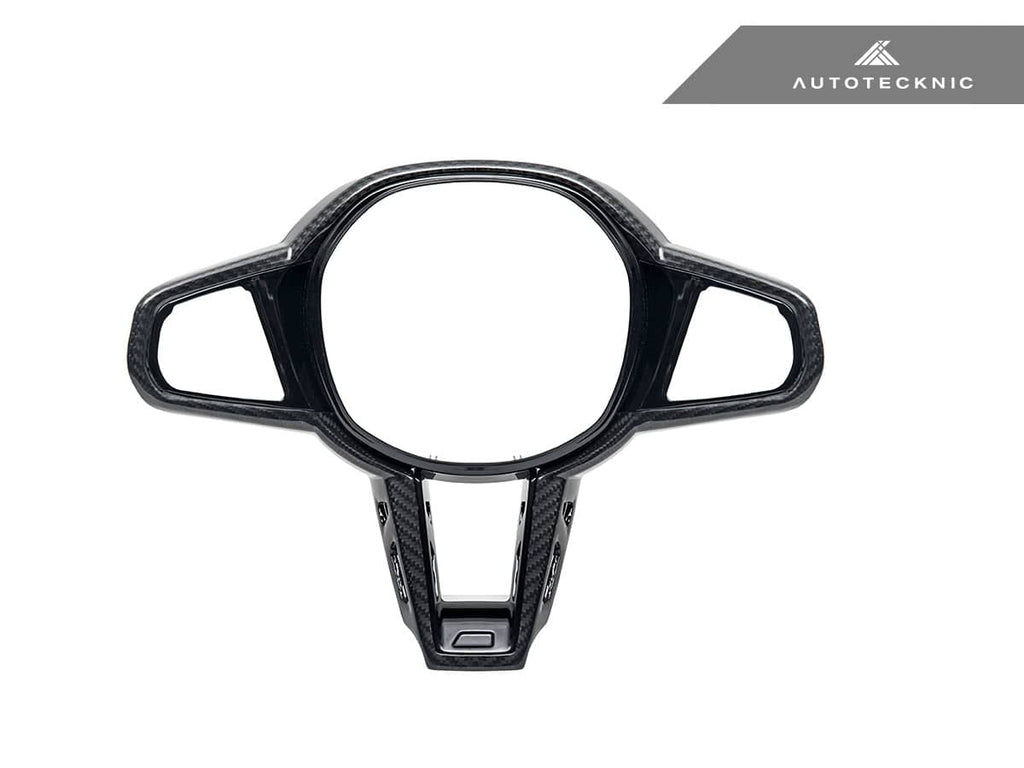 AutoTecknic LCI Carbon Steering Wheel Trim - BMW G42 2-Series 2025-Up