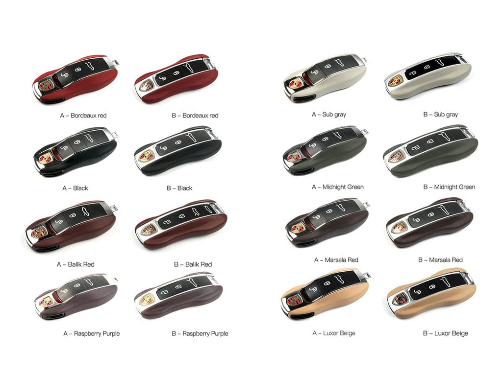 AutoTecknic Leather Key Remote Trim - Porsche