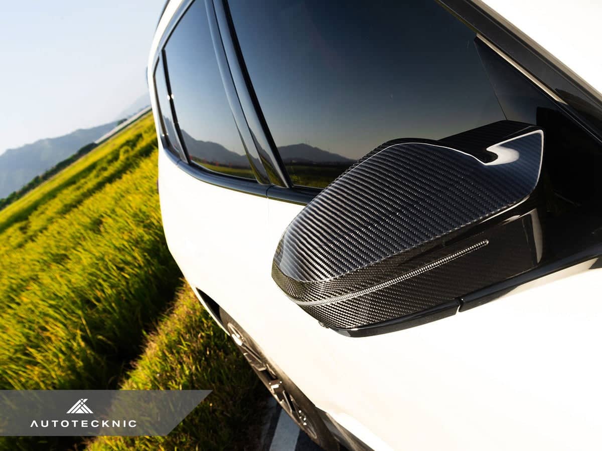 AutoTecknic M-Inspired Dry Carbon Mirror Cap Set - BMW G45 X3