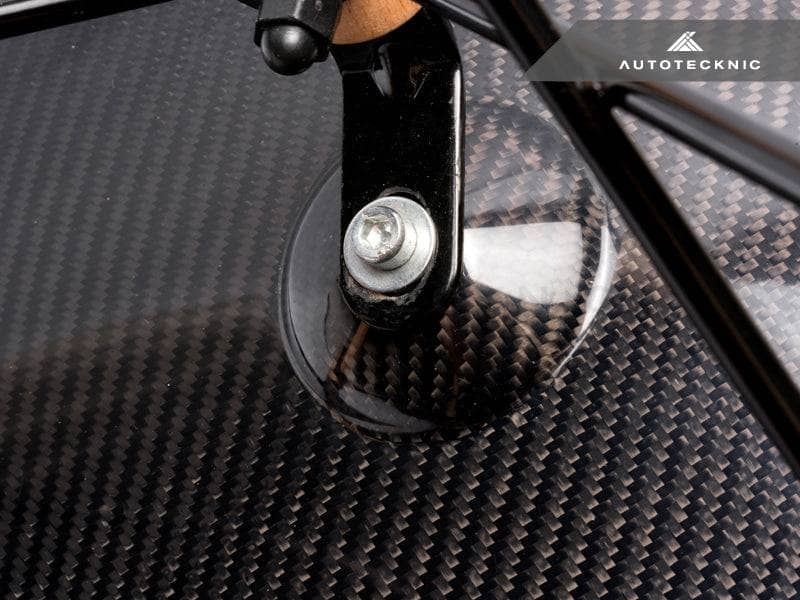 AutoTecknic Midcentury Dry Carbon Dowel-Leg Side Chair