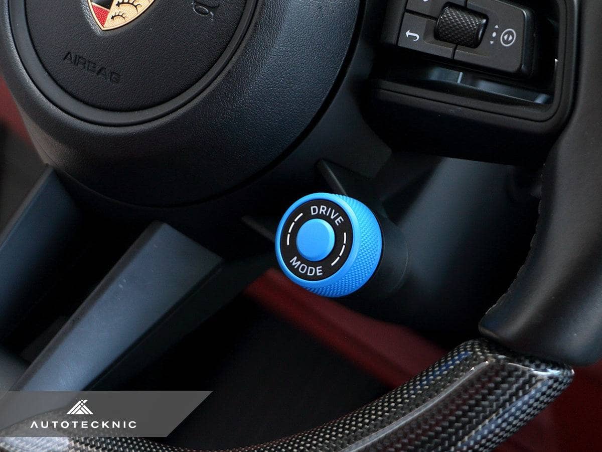 AutoTecknic Painted Drive Mode Selector Switch Dial - Porsche