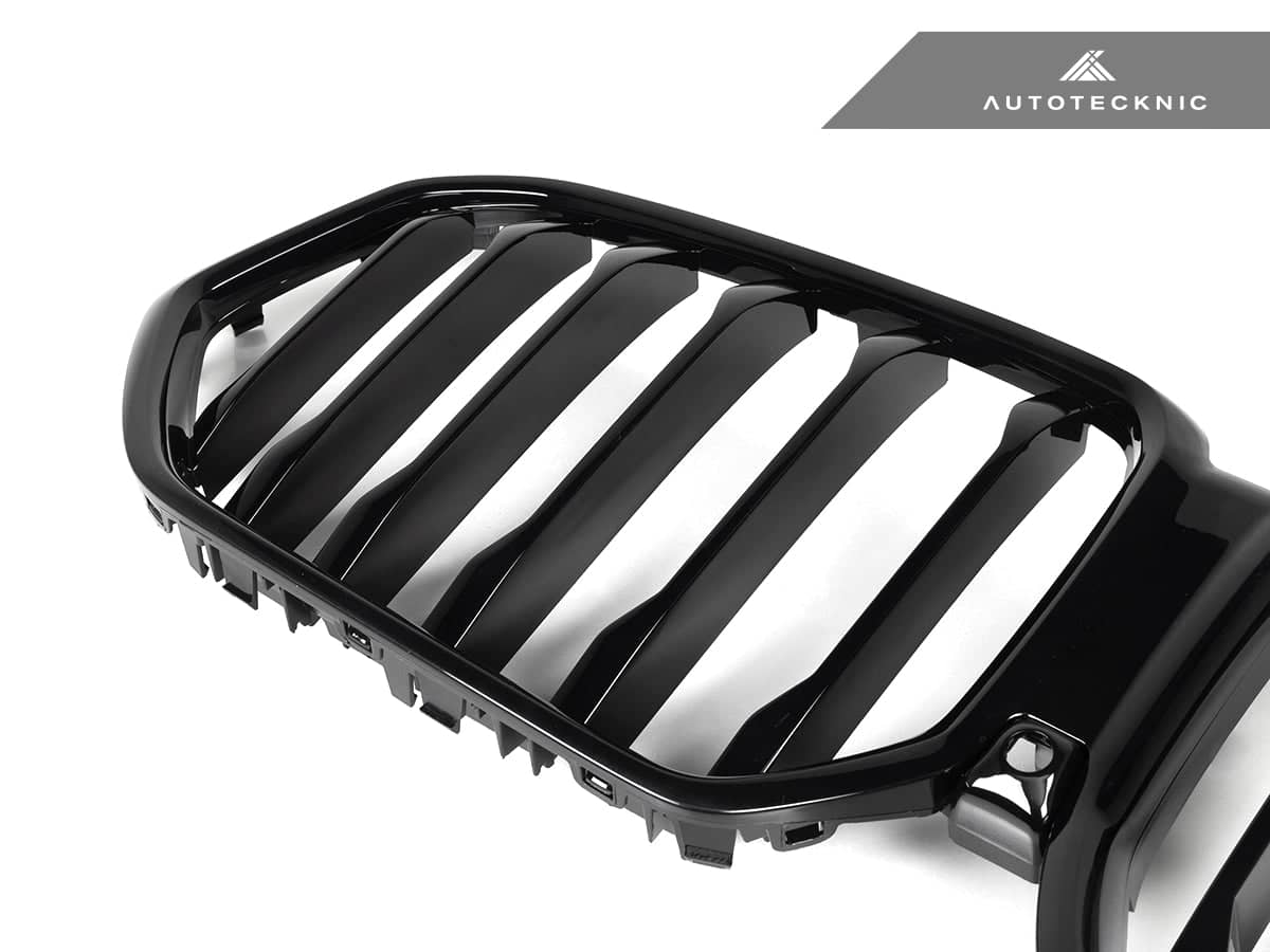 AutoTecknic Painted Glazing Black Front Grille - BMW G06 X6 LCI