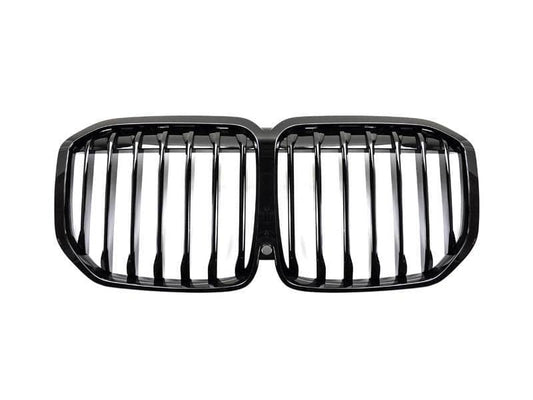 AutoTecknic Painted Glazing Black Front Grille - BMW G07 X7 Pre-LCI