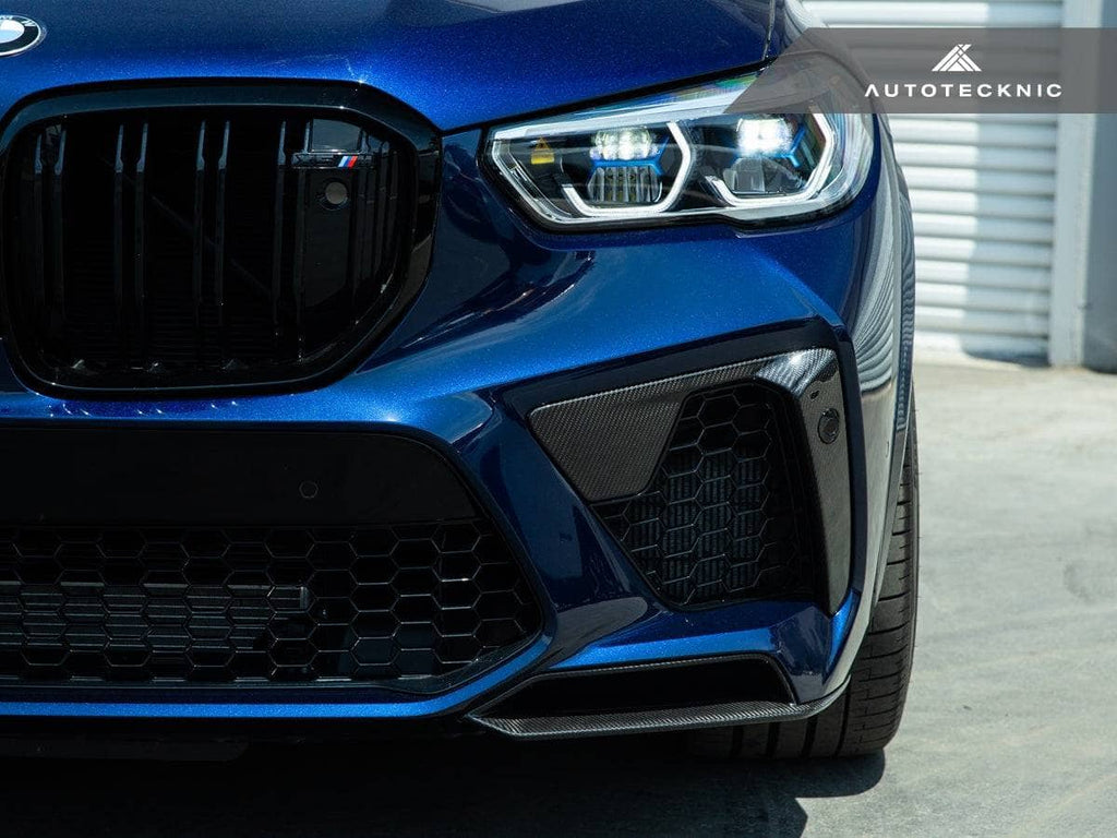 AutoTecknic Performance Dry Carbon Bumper Trim Set - BMW F95 X5M