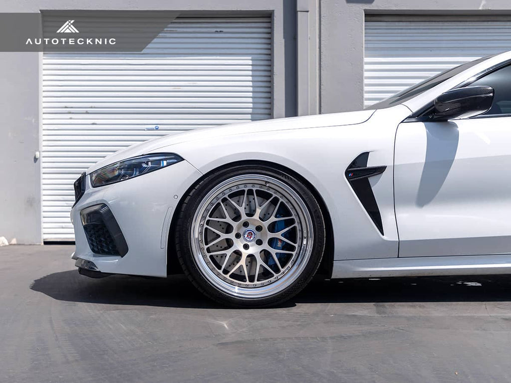AutoTecknic Performance Dry Carbon Bumper Trim Set - BMW F9X M8